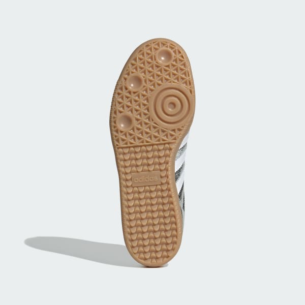 (Women) Adidas Samba OG Silver Metallic/Cloud White/Core White