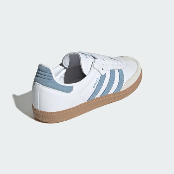 (Women) Adidas Samba OG Sneakers Cloud White/Alumina/Ash Blue