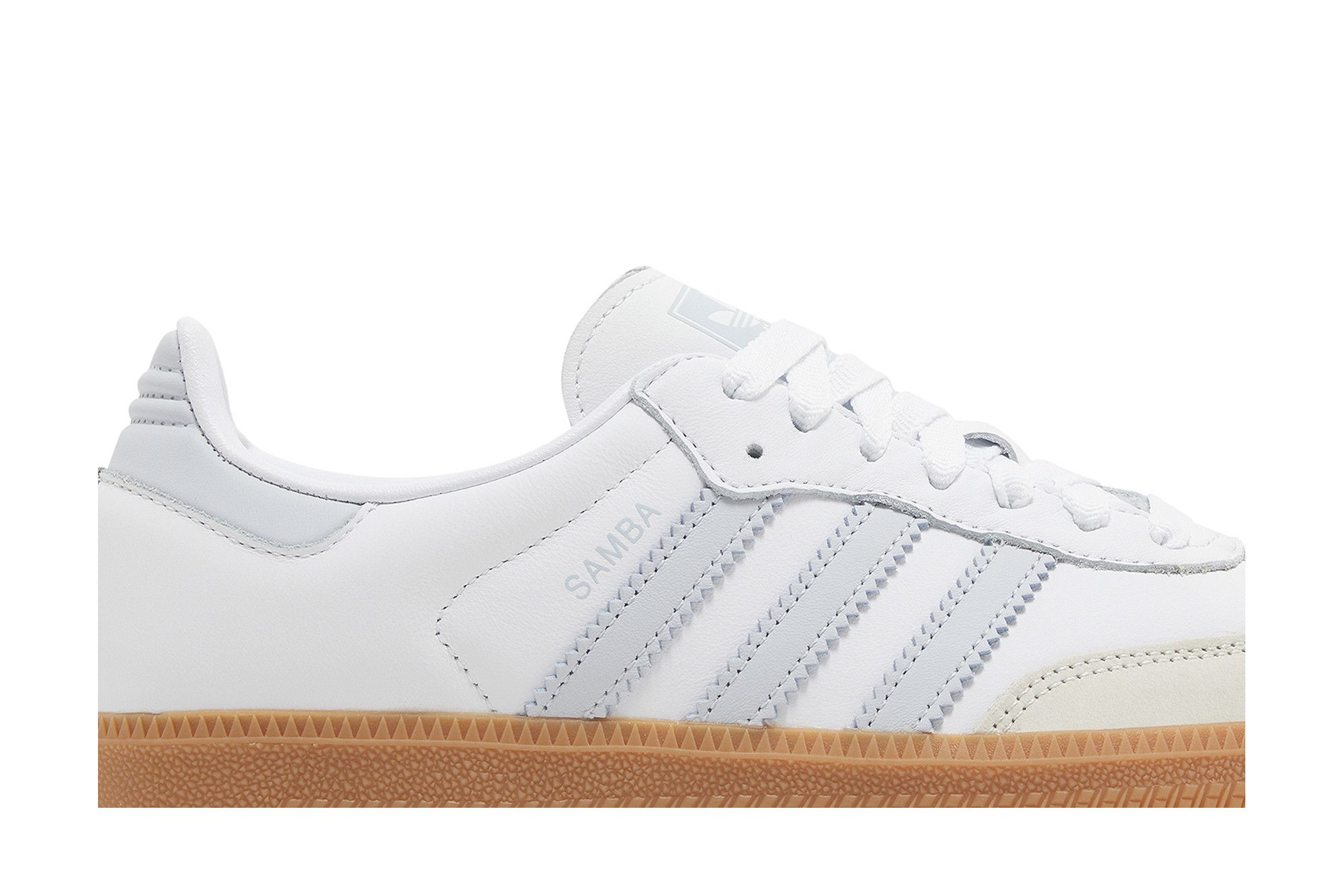 (Women) adidas Samba OG ‚White Halo Blue Gum‘