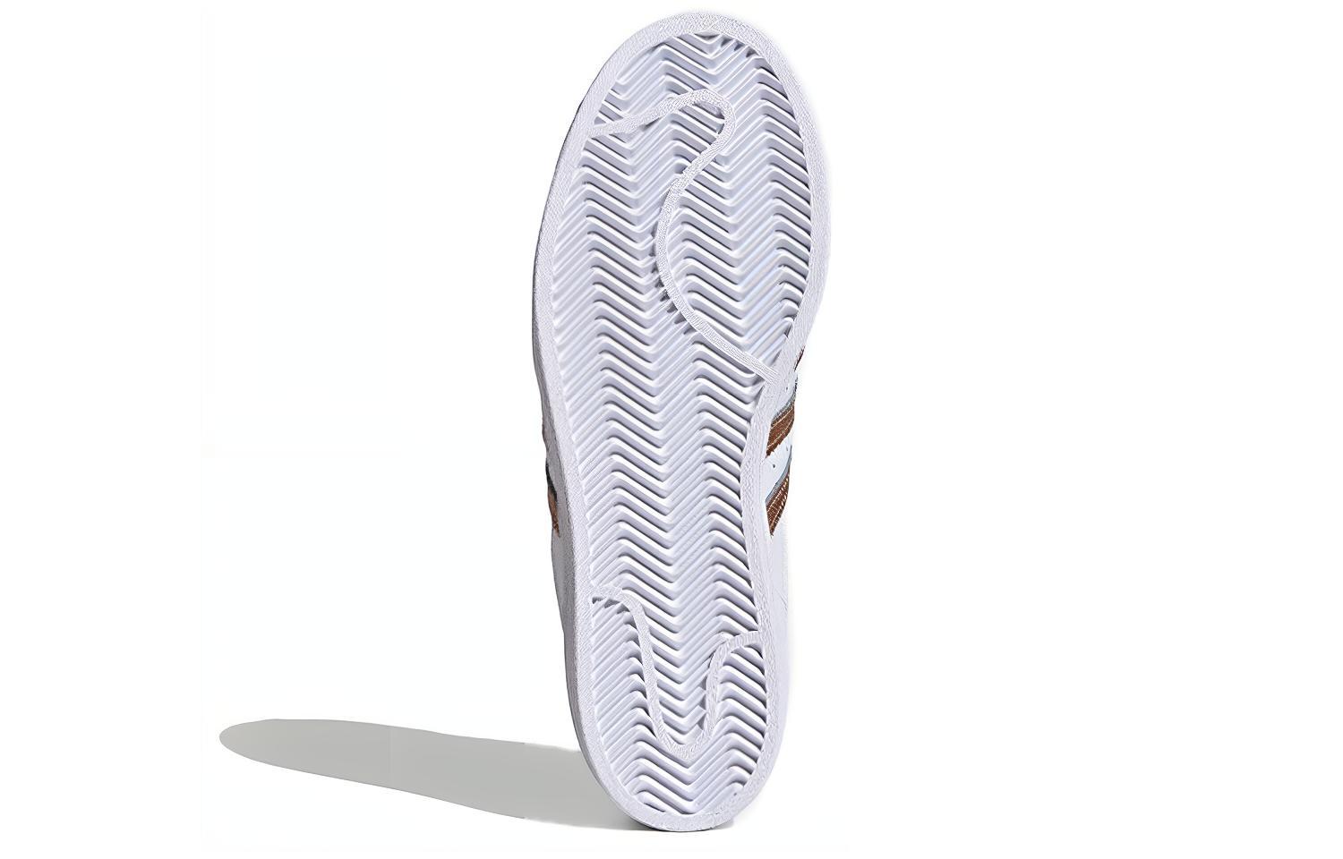 (Women) adidas Superstar White Copper Metallic