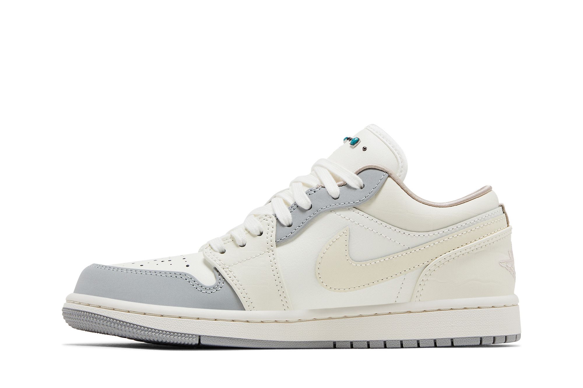 (Women) Air Jordan 1 Low ‚Sail Soft Pearl Sequins‘
