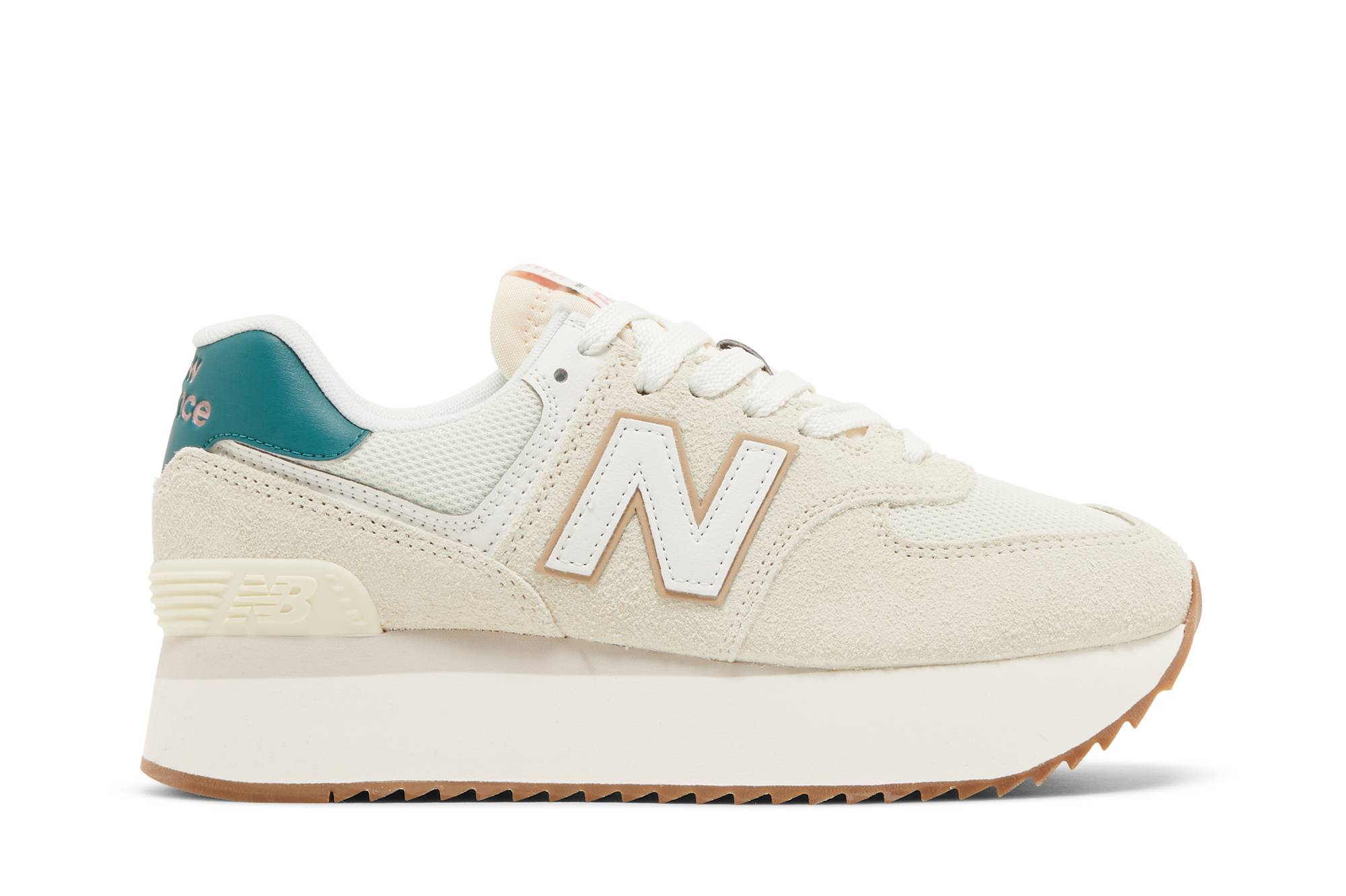(Women) New Balance 574+ ‚Turtledove Vintage Teal‘