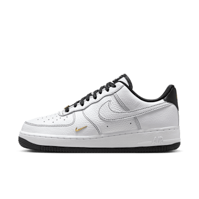 (Women) Nike Air Force 1 ’07 Mini Jewel White/Metallic Gold/Black