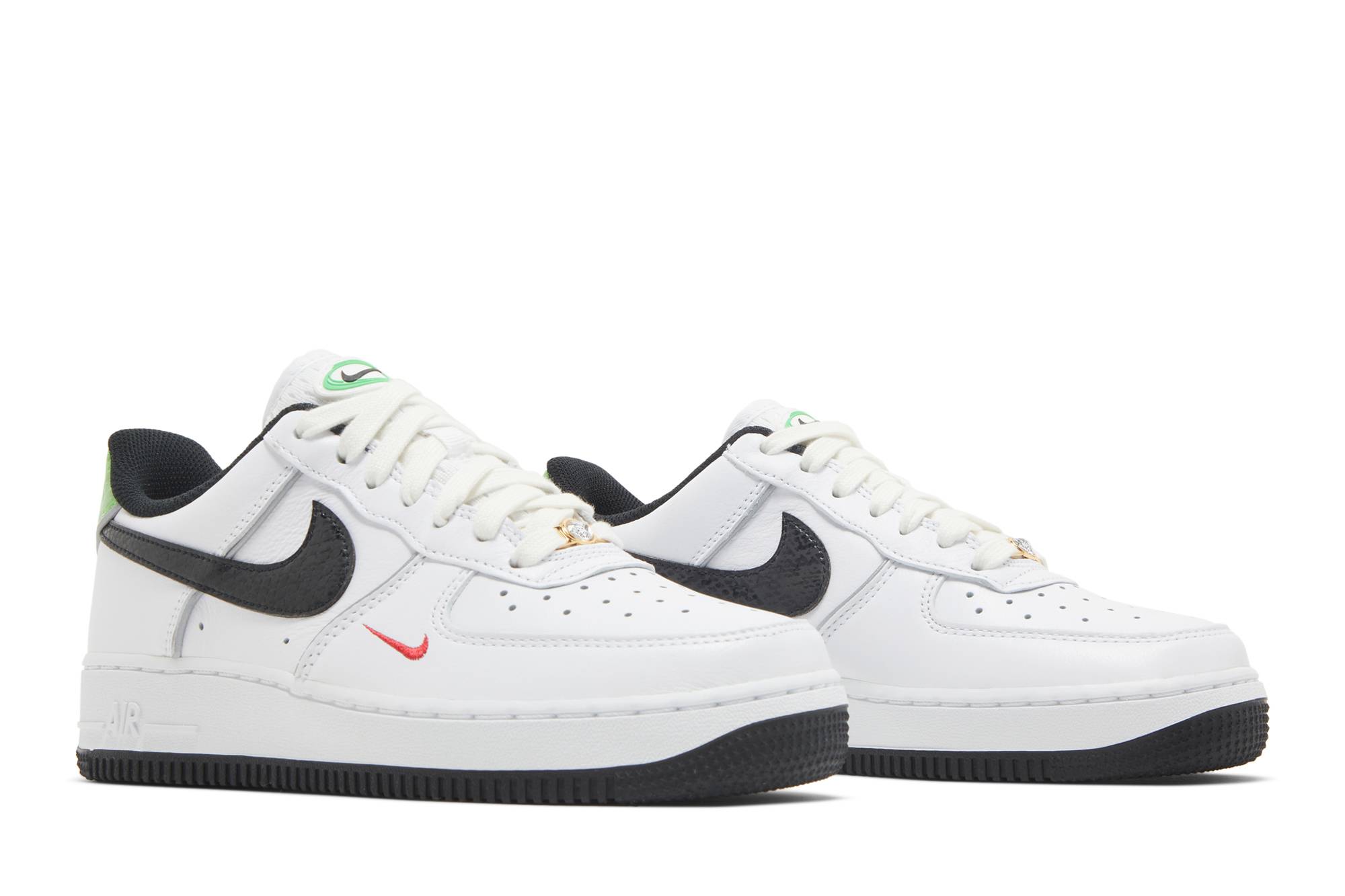 (Women) Nike Air Force 1 Low ’07 Just Do ItSnakeskin White Black