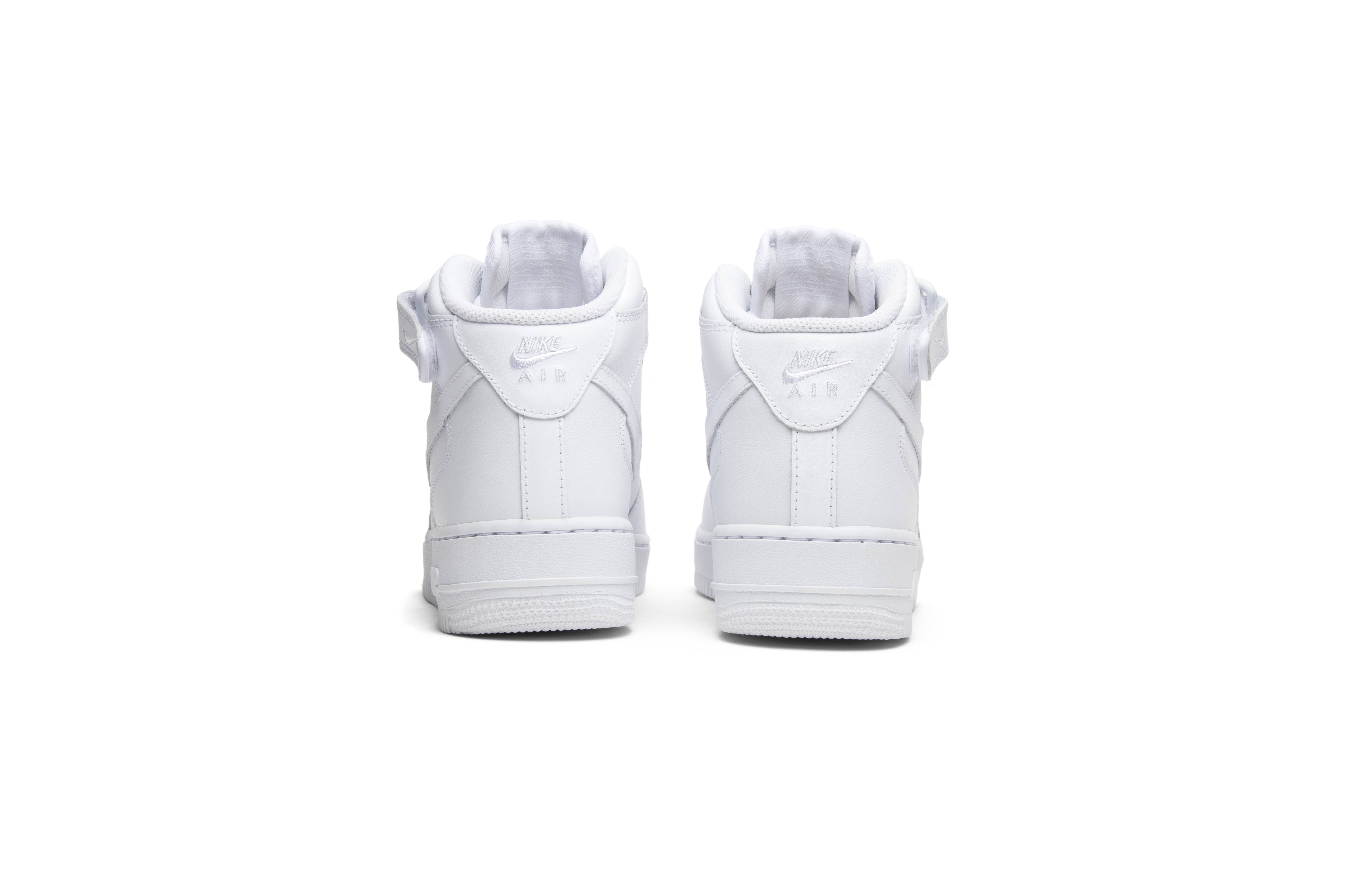(Women) Nike Air Force 1 Mid 07 Leather ‚Triple White‘