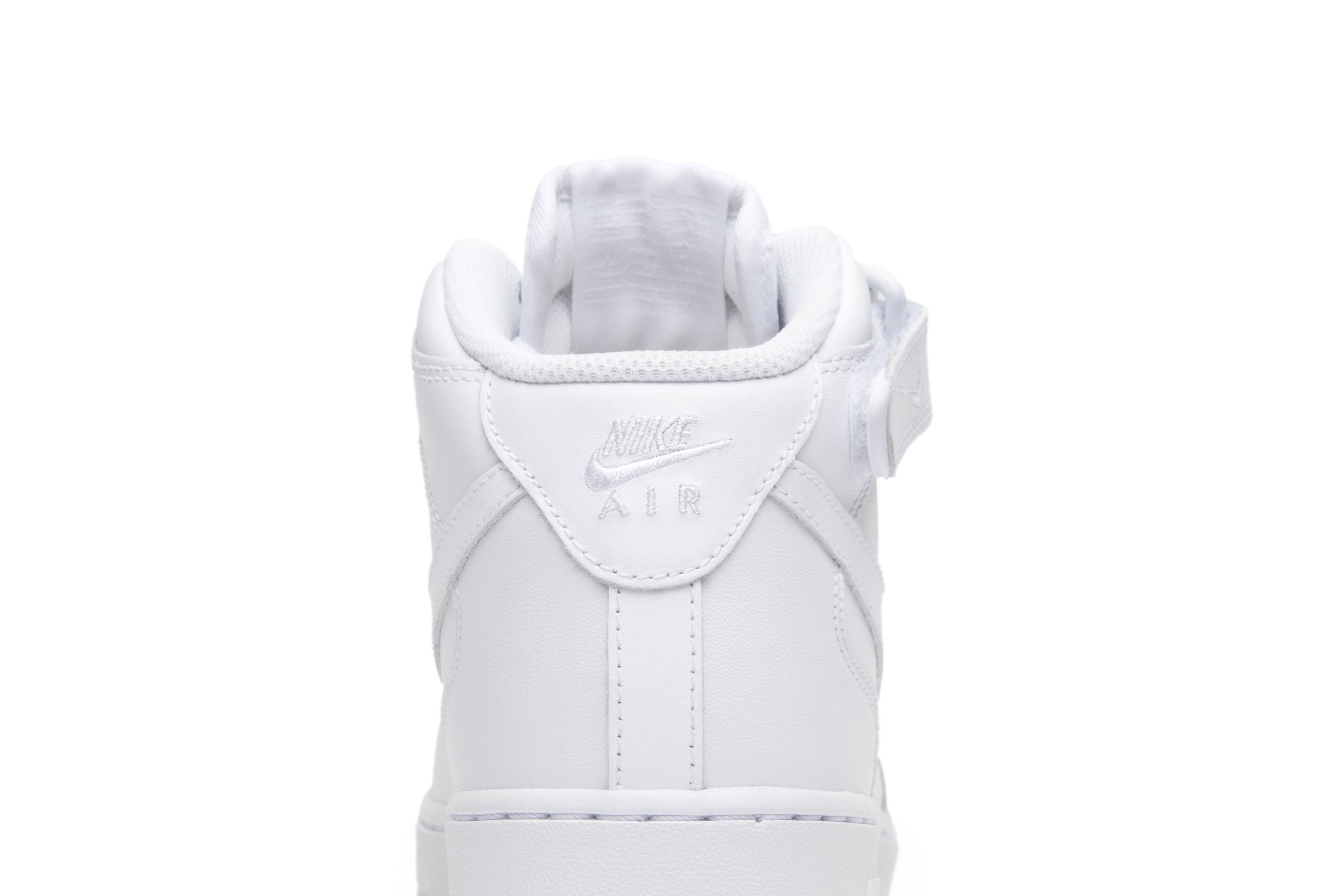 (Women) Nike Air Force 1 Mid 07 Leather ‚Triple White‘
