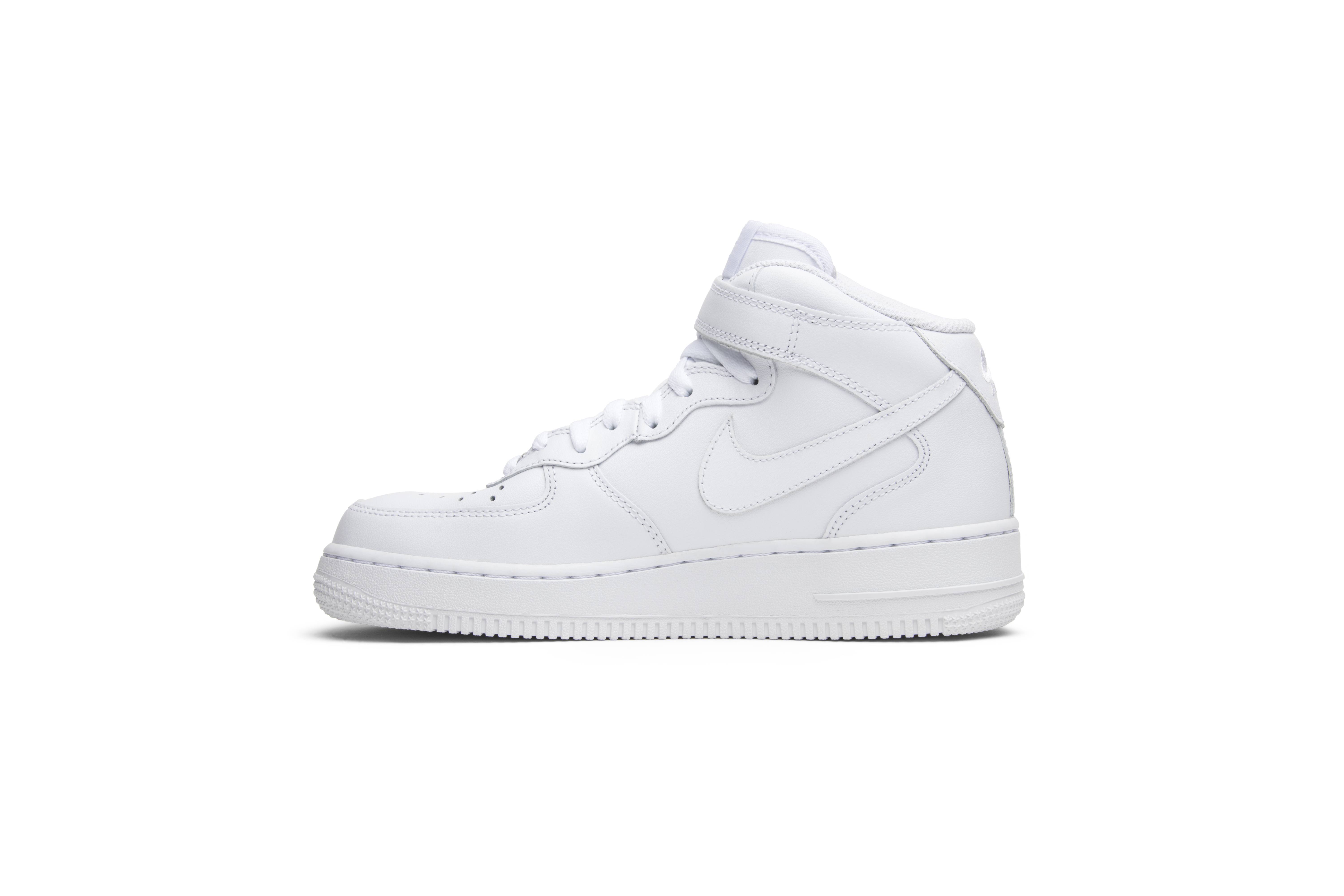 (Women) Nike Air Force 1 Mid 07 Leather ‚Triple White‘