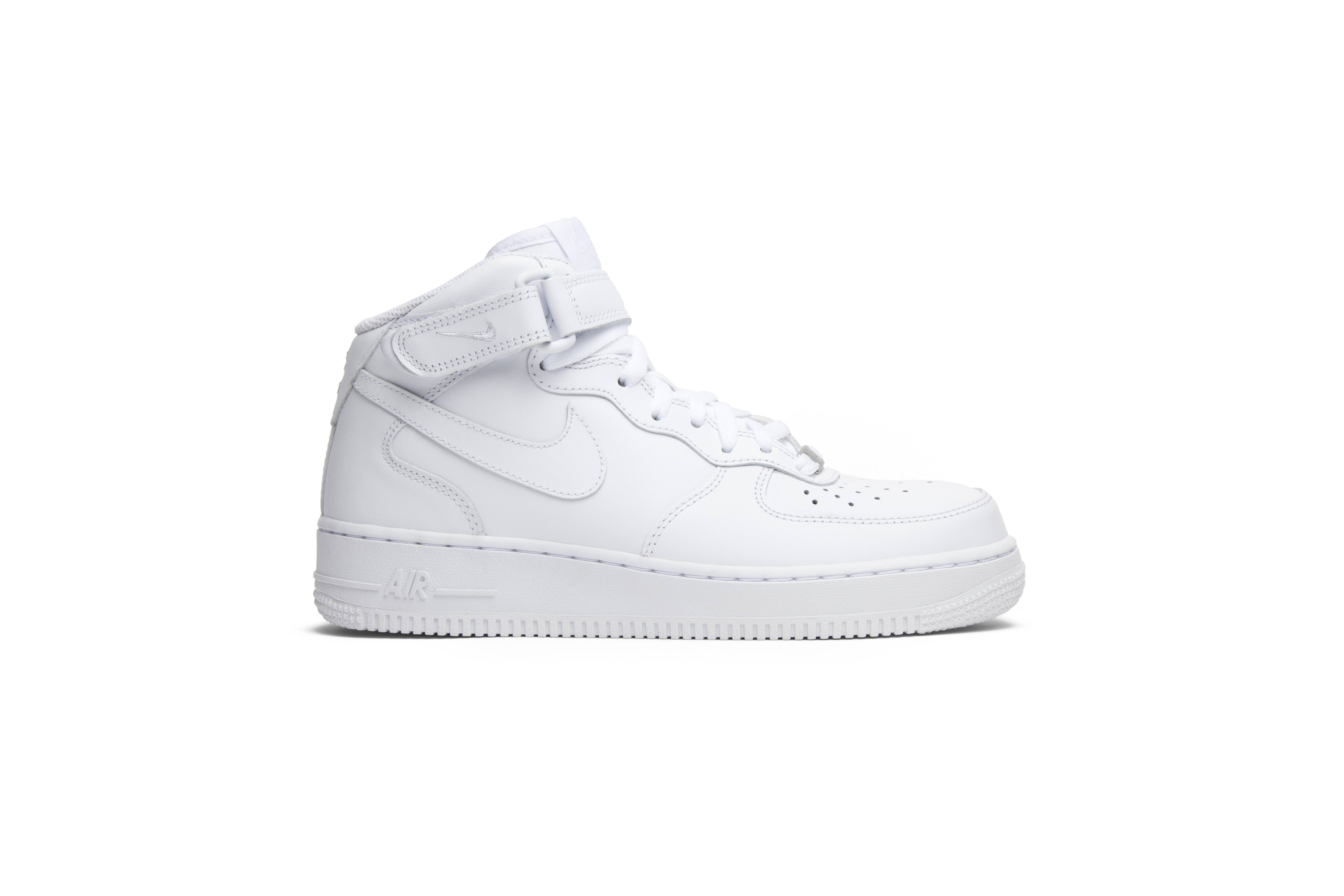 (Women) Nike Air Force 1 Mid 07 Leather ‚Triple White‘