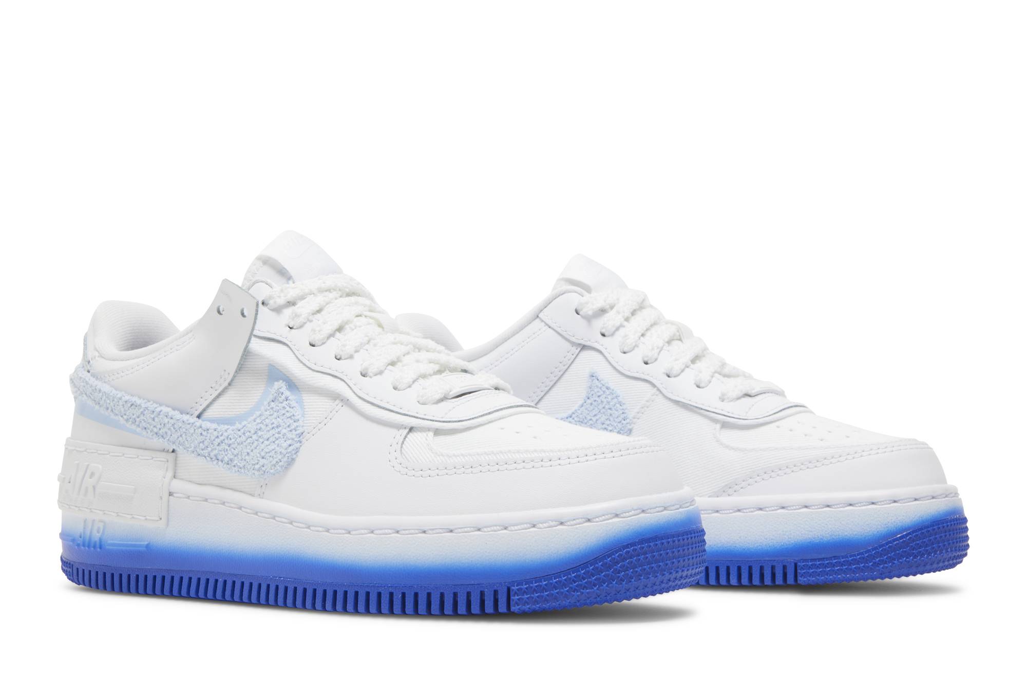 (Women) Nike Air Force 1 Shadow ‚Chenille Swoosh - Blue Tint‘