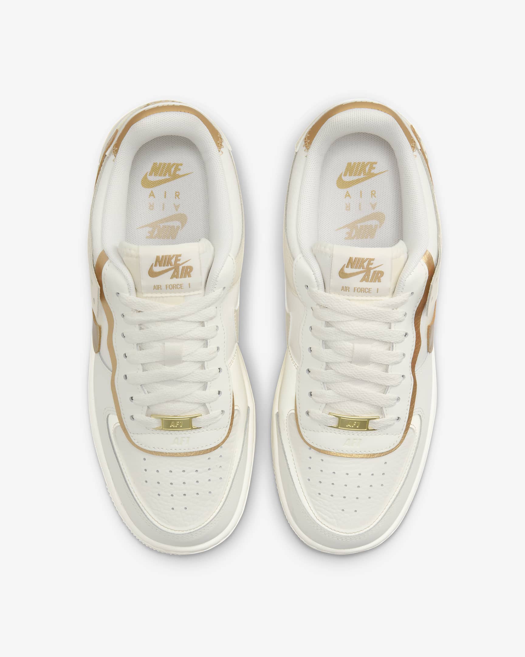 (Women) Nike Air Force 1 Shadow ‚Sail Metallic Gold‘