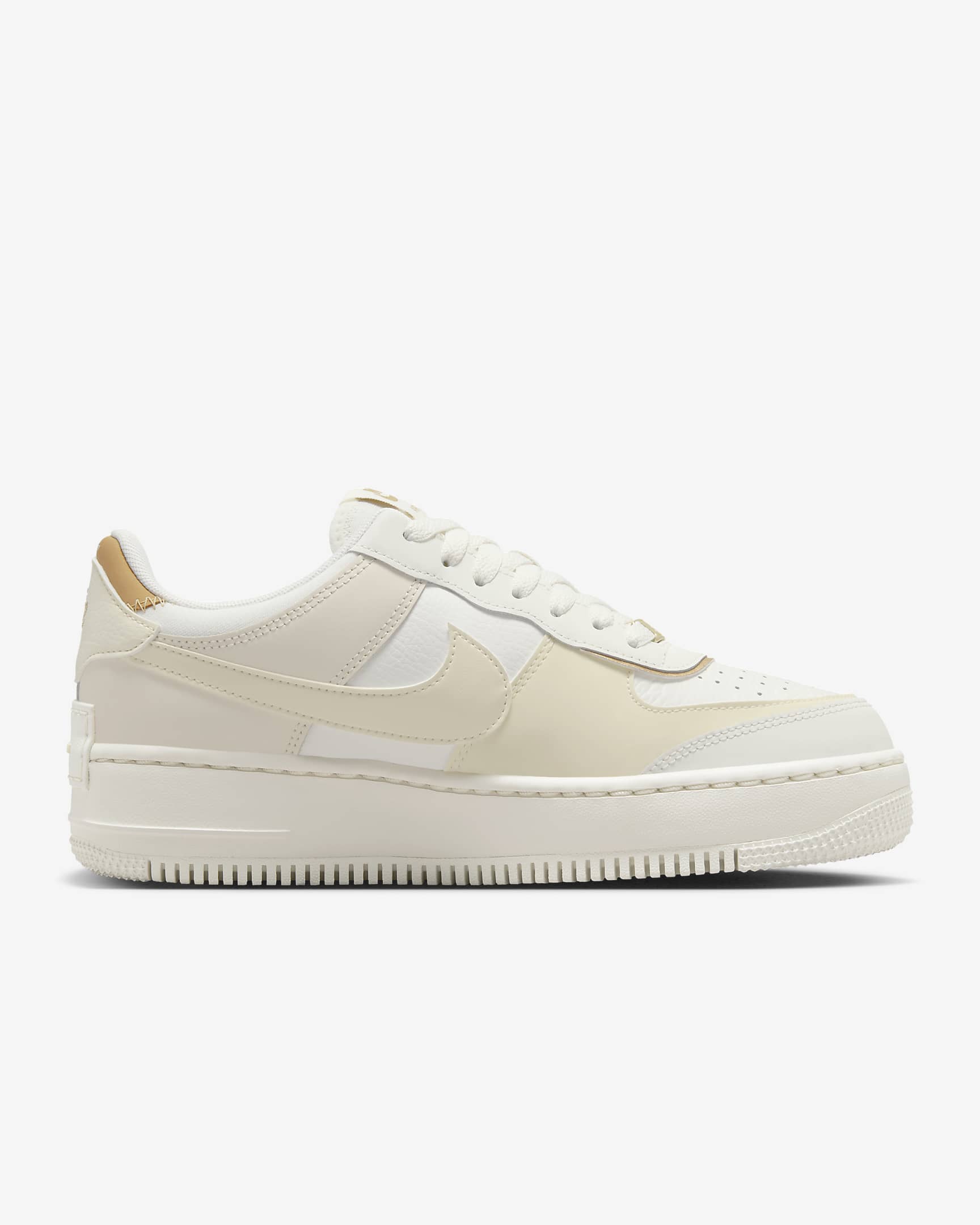 (Women) Nike Air Force 1 Shadow ‚Sail Metallic Gold‘