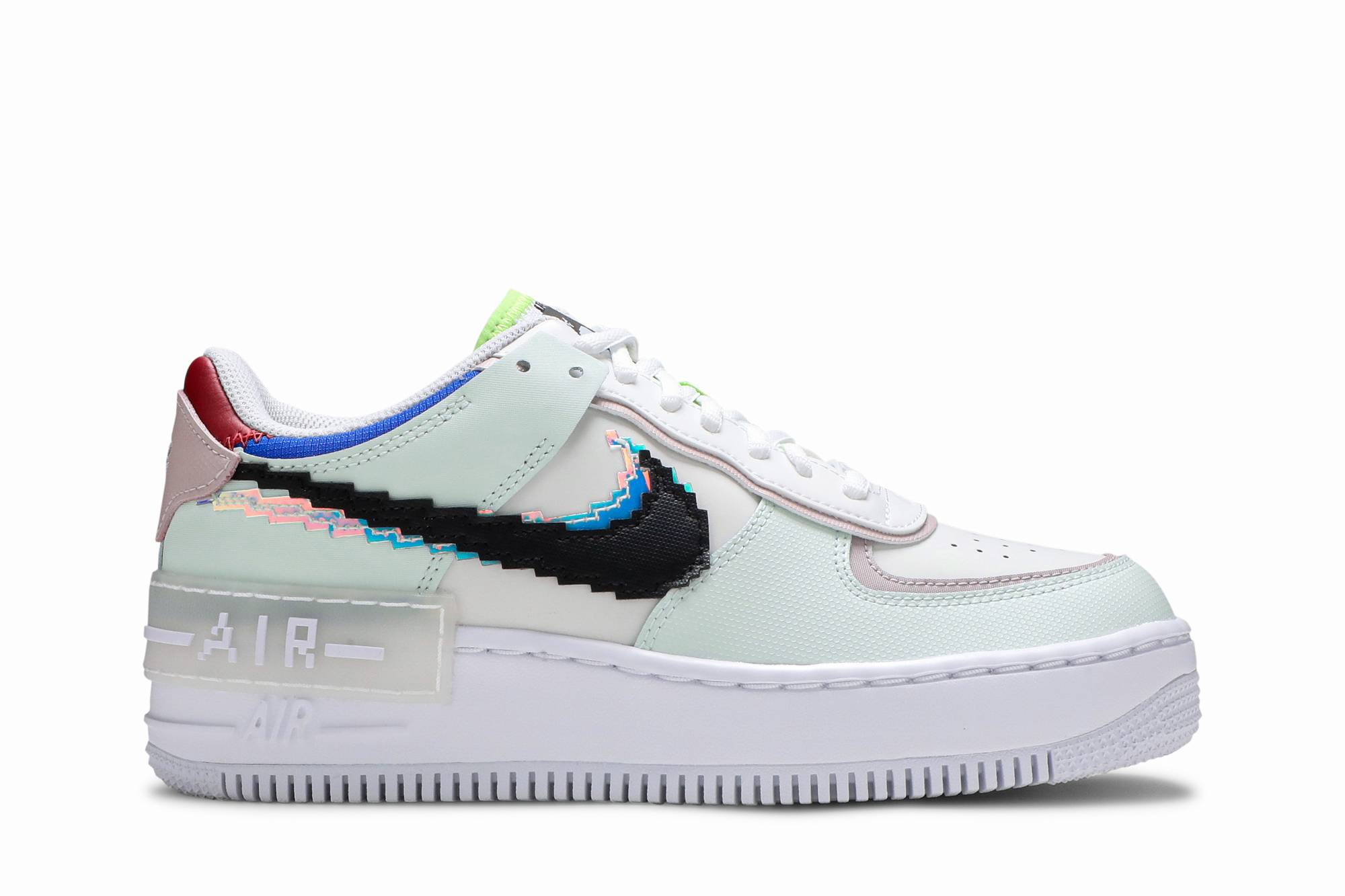 (Women) Nike Air Force 1 Shadow SE ‚Pixel Swoosh - Barely Green‘