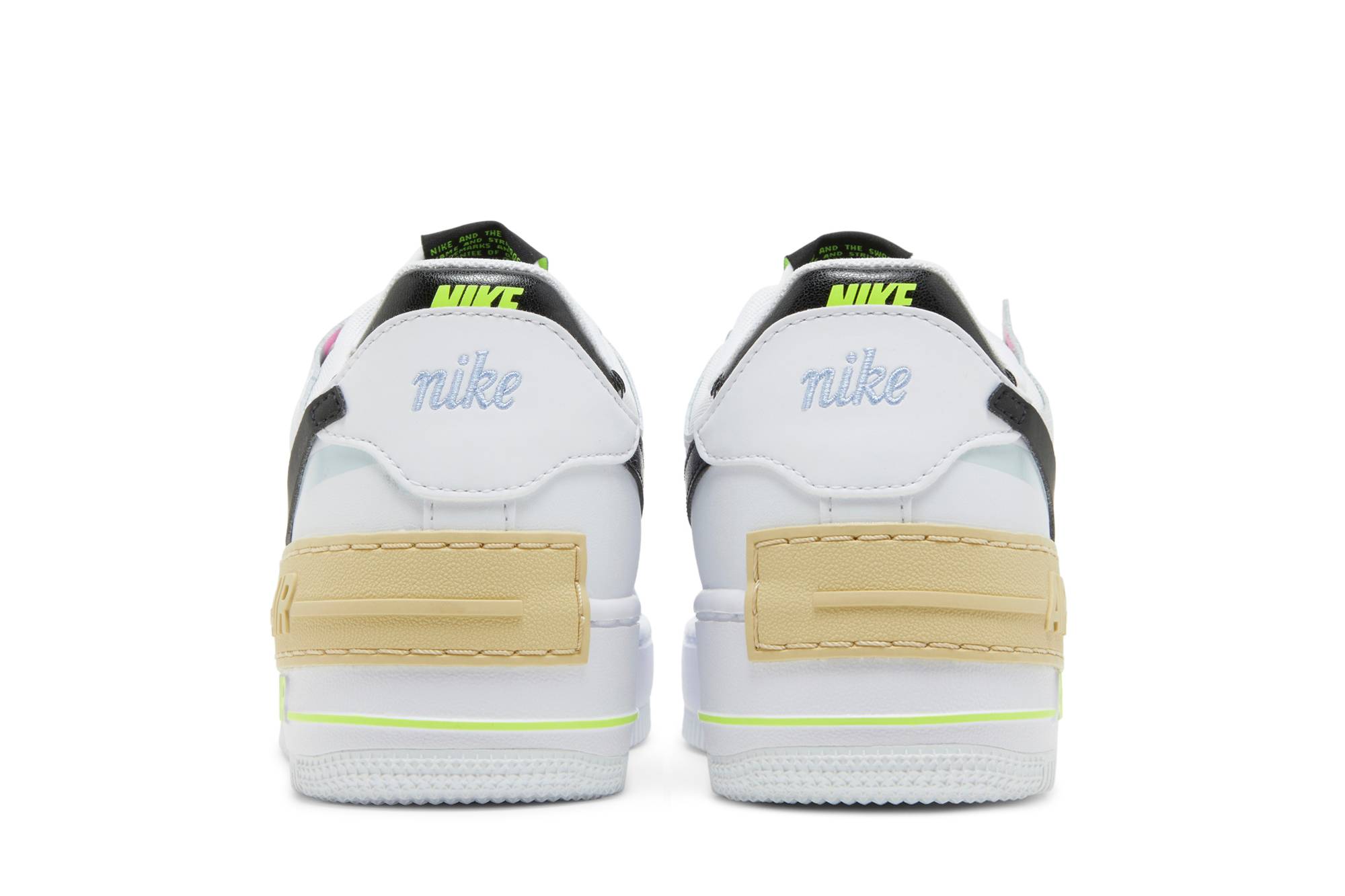 (Women) Nike Air Force 1 Shadow ‚White Black Pastel‘