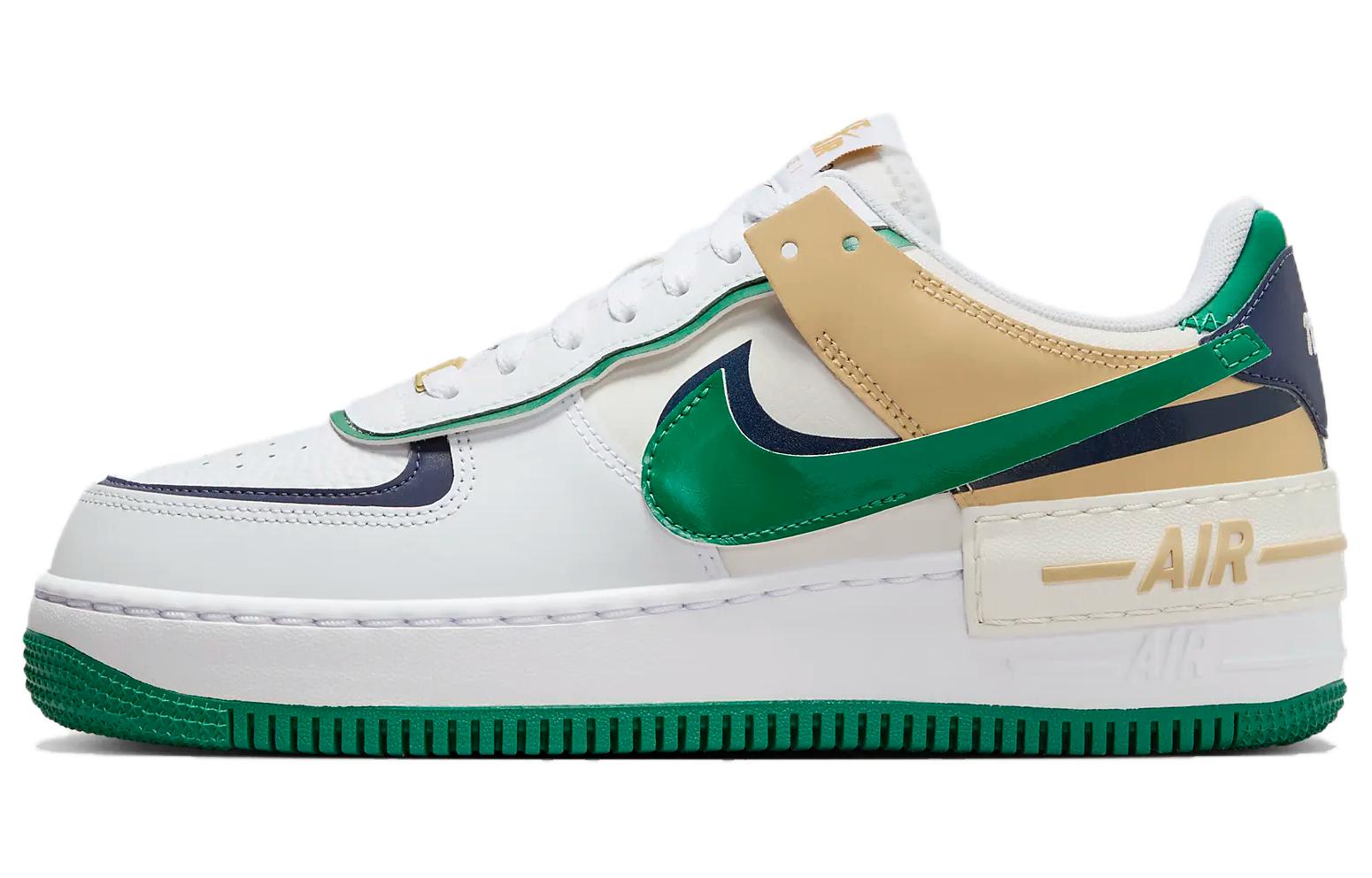 (Women) Nike Air Force 1 Shadow ‚White Malachite Sesame‘