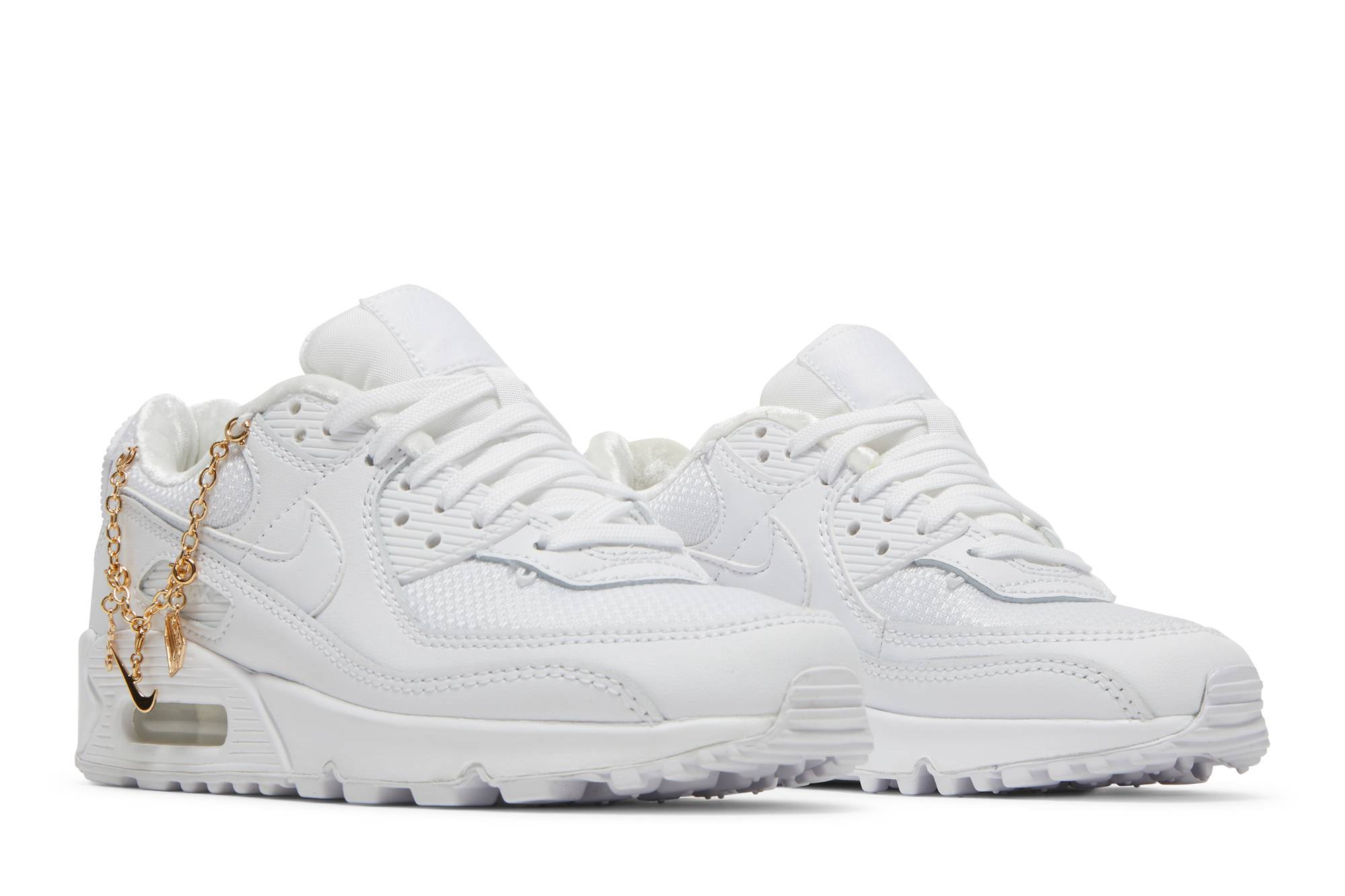 (Women) Nike Air Max 90 ‚Lucky Charms White Metallic Gold‘
