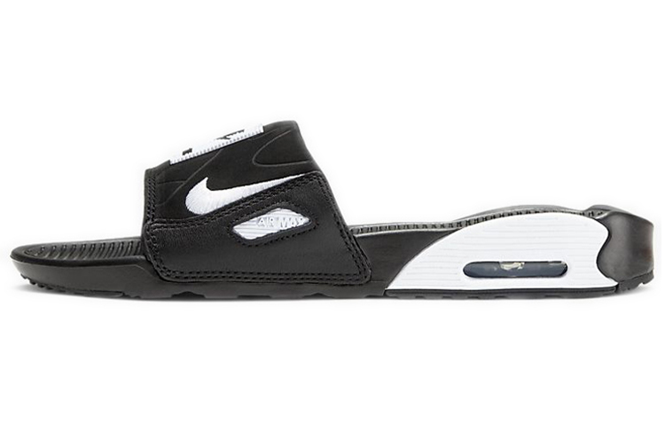 (Women) Nike Air Max 90 Slide ‚Black White‘