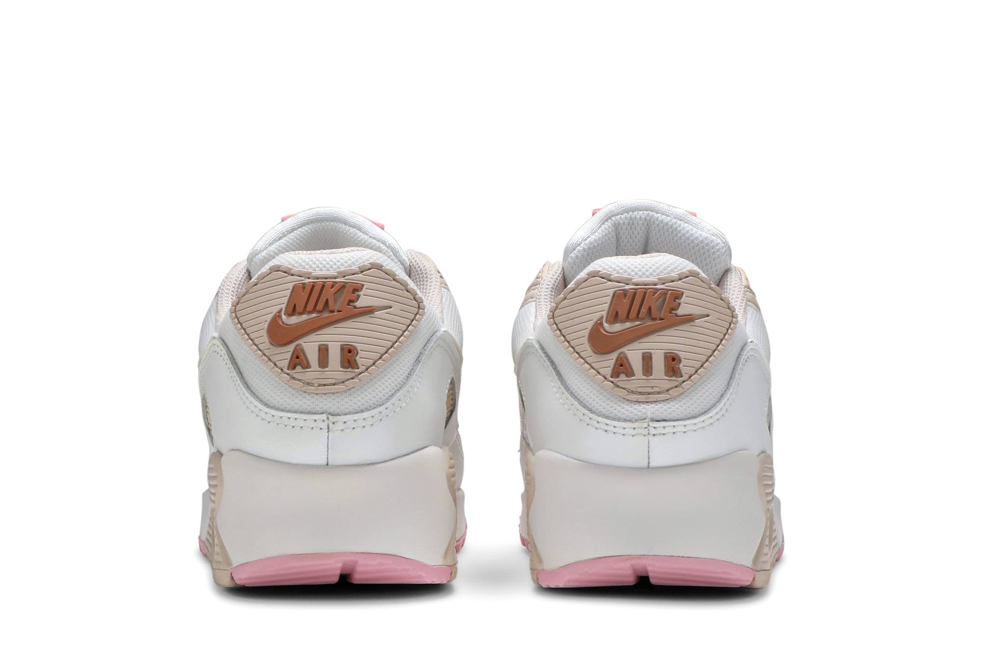 (Women) Nike Air Max 90 Summit White Light Orewood Brown