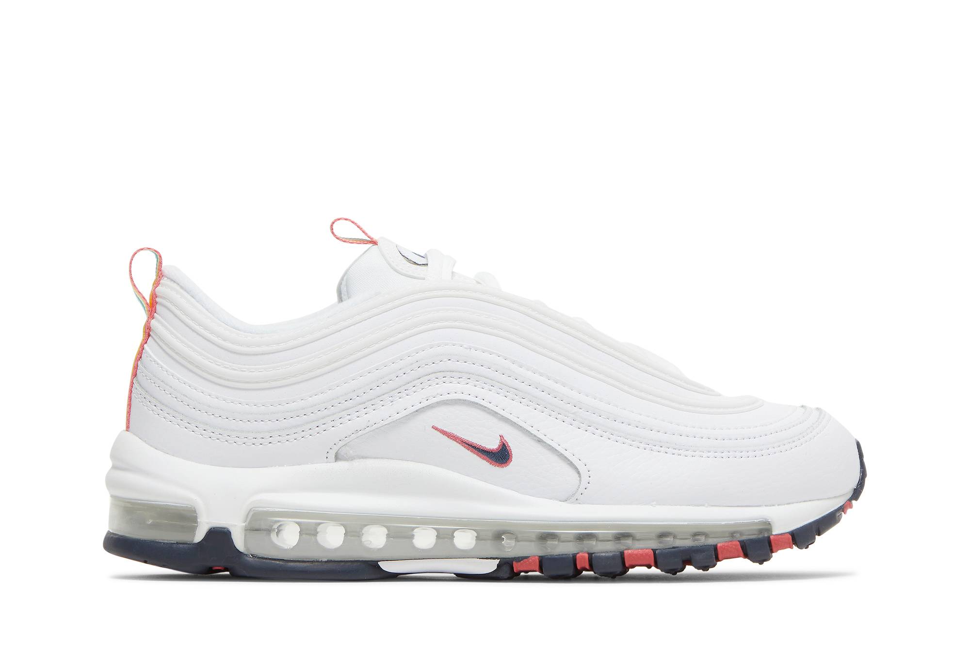 (Women) Nike Air Max 97 ‚White Multi Color Pull Tabs‘