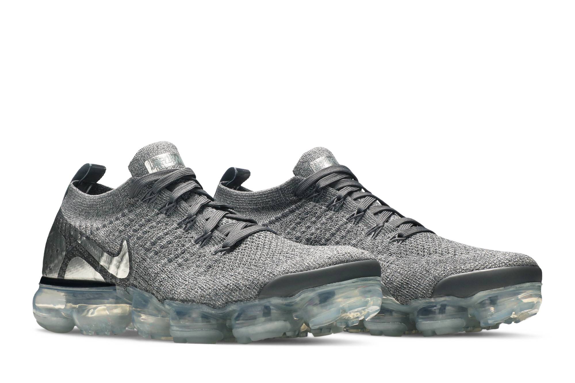 (Women) Nike Air VaporMax Flyknit 2 Dark Grey Chrome