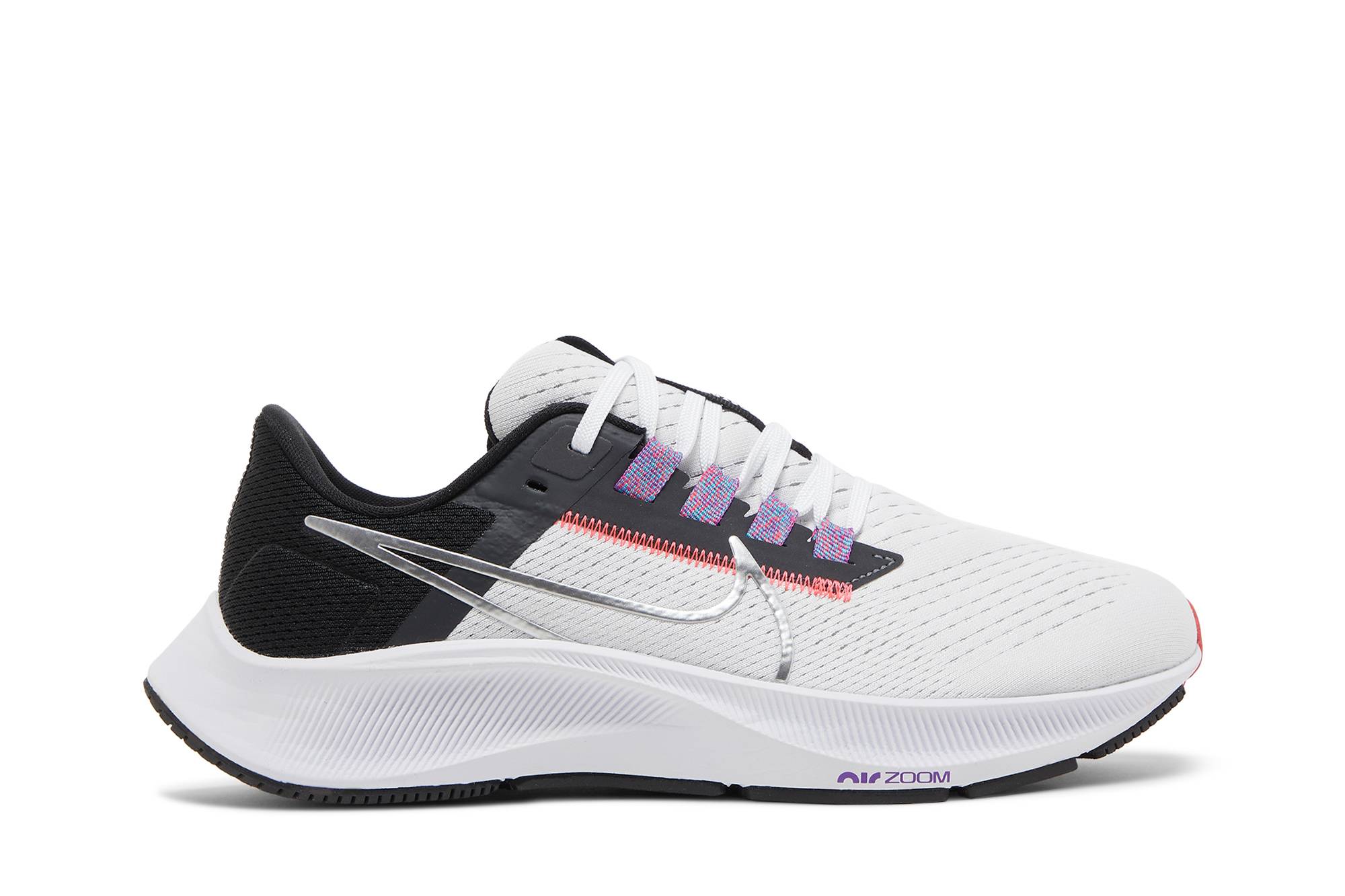 (Women) Nike Air Zoom Pegasus 38 ‚White Metallic Silver‘