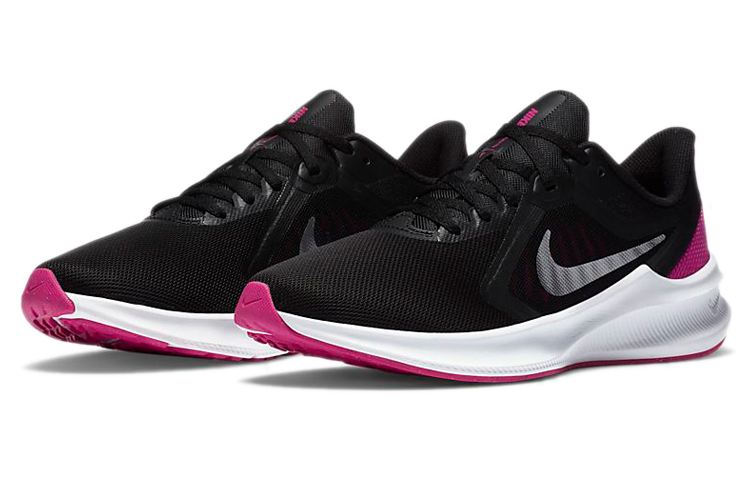 (Women) Nike Downshifter 10 Black/White/Purple