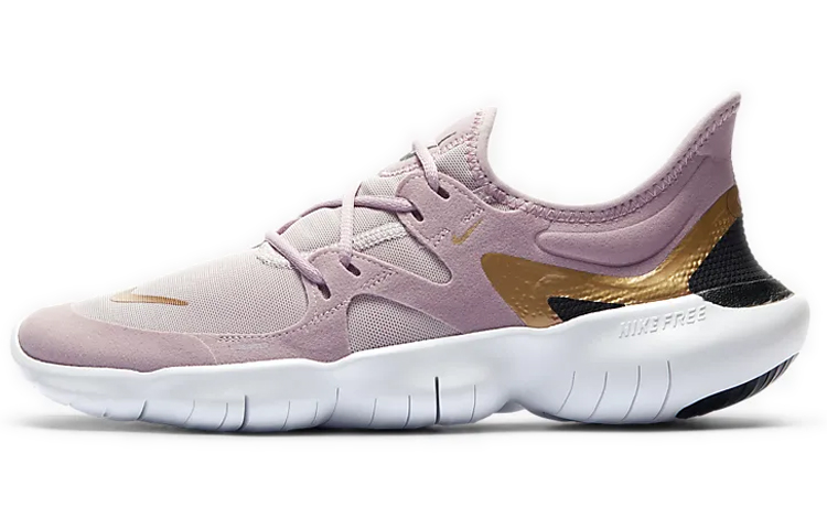 (Women) Nike Free RN 5.0 ‚Plum Chalk Metallic Gold‘