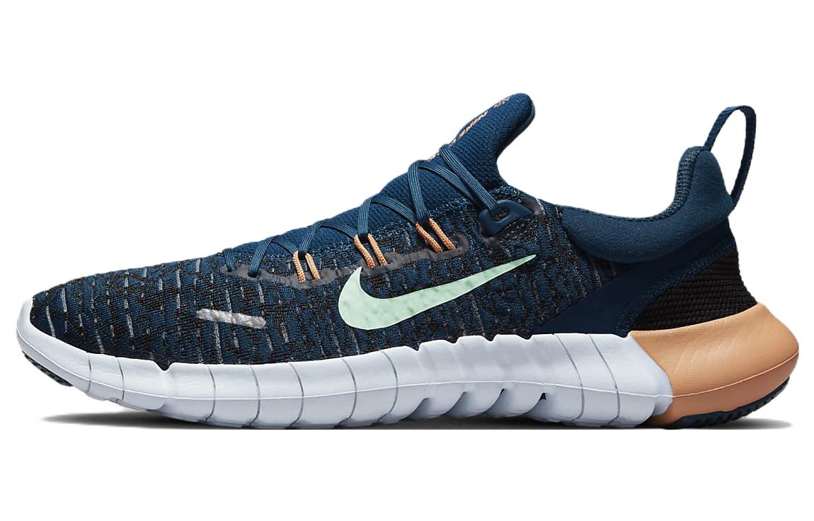 (Women) Nike Free Run 5.0 Next Nature ‚Valerian Blue Orange Trance‘
