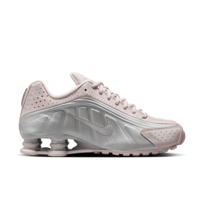 (Women) Nike Shox R4 ‚Barely Rose Metallic Platinum‘