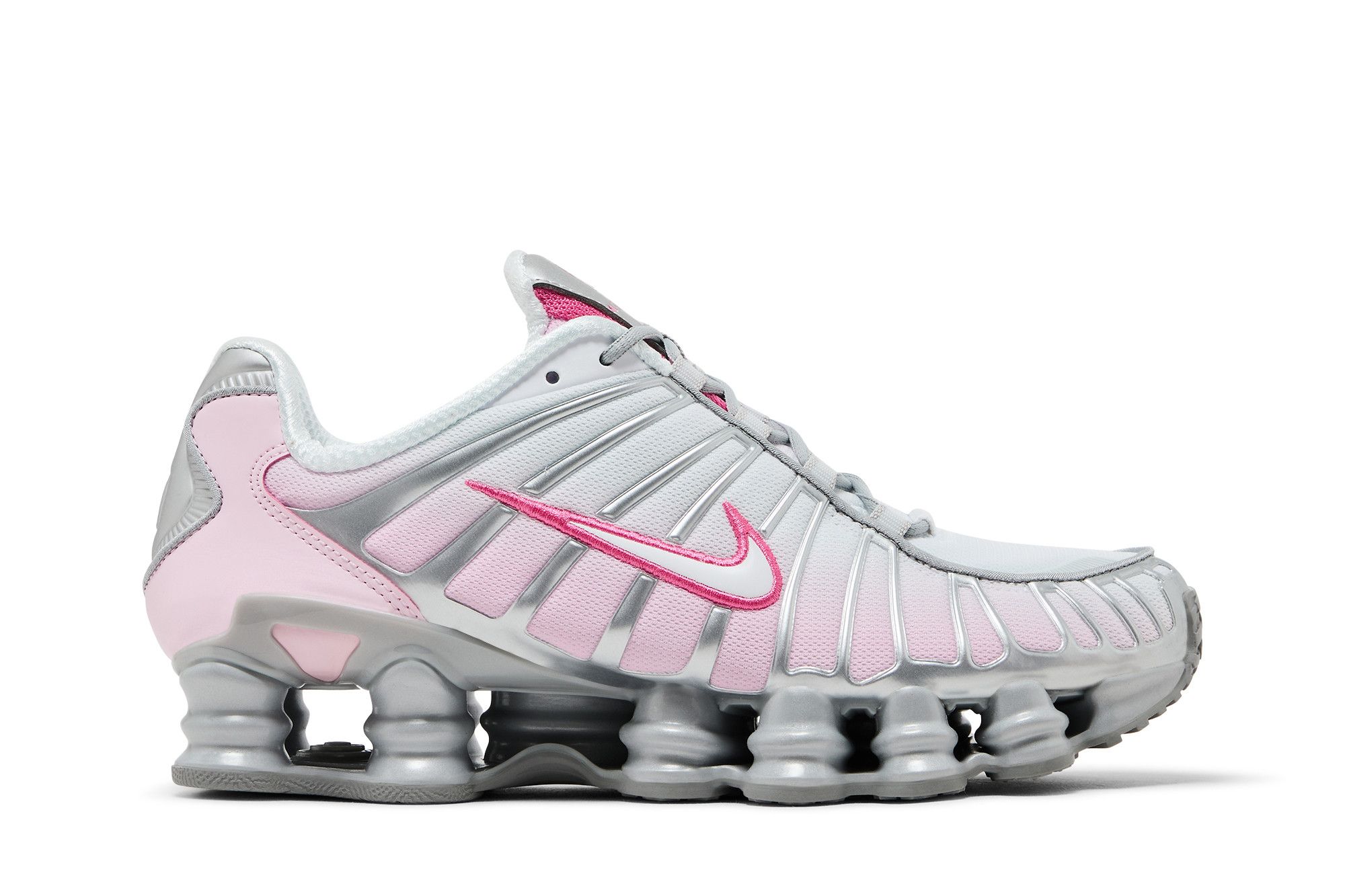 (Women) Nike Shox TL ‚Metallic Platinum Pink Foam‘