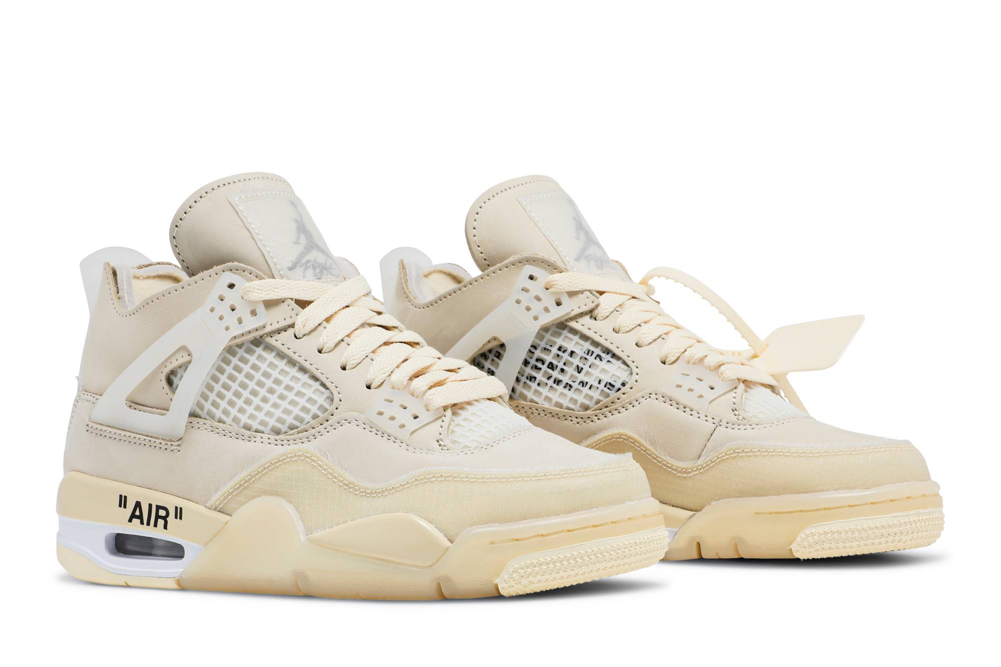 (Women) Off-White x Air Jordan 4 SP ‚Sail‘
