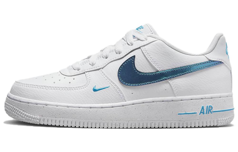 (Youth) Nike Air Force 1 Impact Next Nature White Blue Lightning Blue Lightning