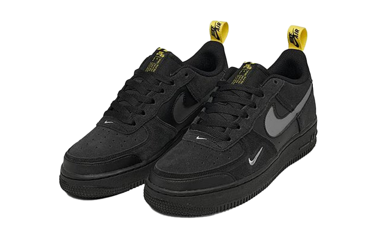 (Youth) Nike Air Force 1 Low ‚Cut Out Swoosh - Grey‘
