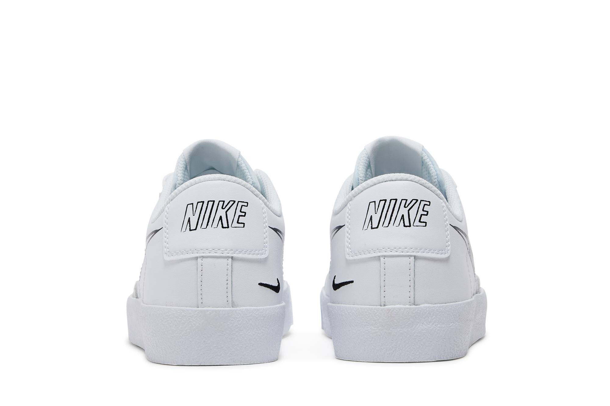 (Youth) Nike Blazer Low ’77 GS ‚Sketch - White Black‘