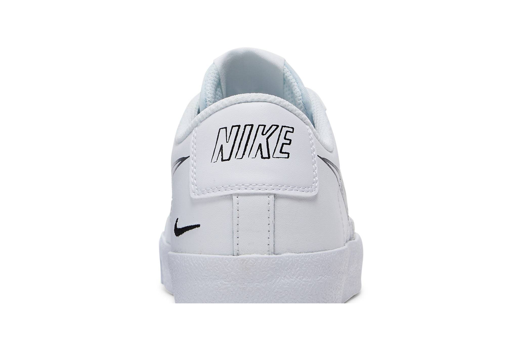 (Youth) Nike Blazer Low ’77 GS ‚Sketch - White Black‘