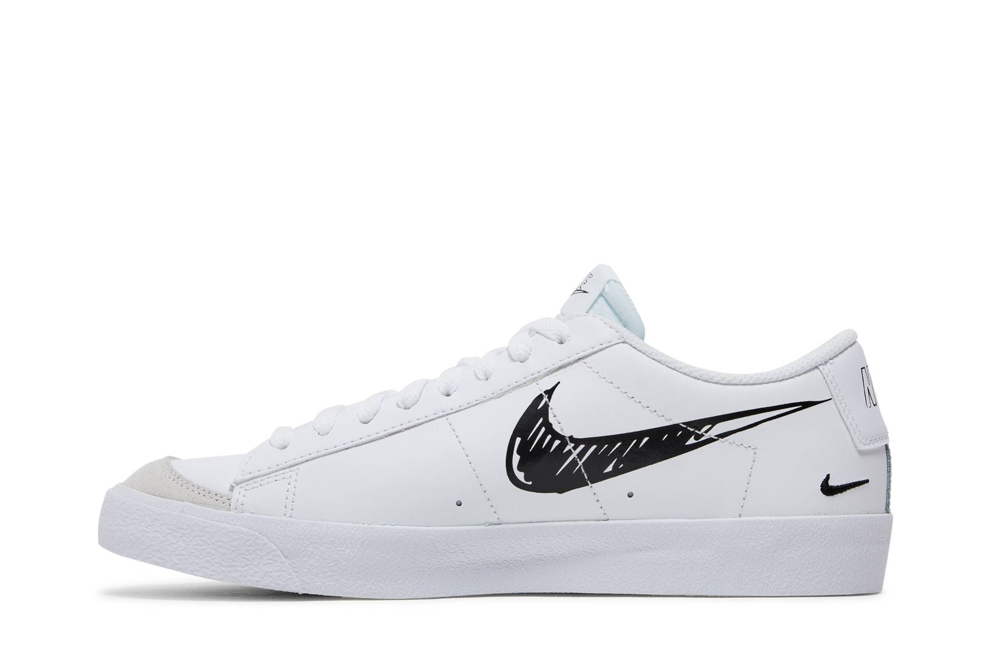 (Youth) Nike Blazer Low ’77 GS ‚Sketch - White Black‘