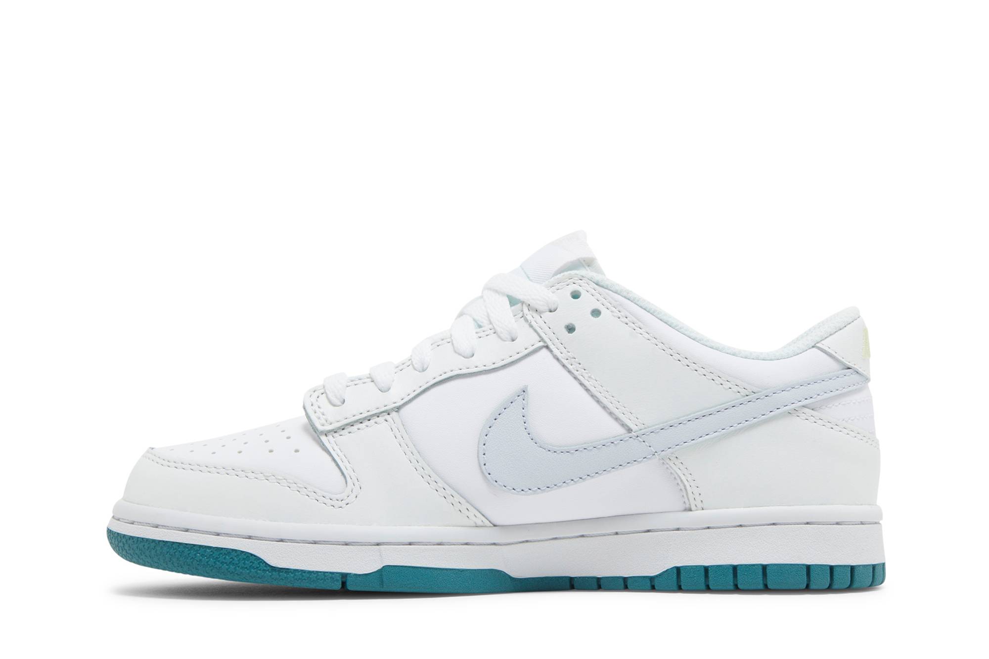 (Youth) Nike Dunk Low ‚White Grey Teal‘